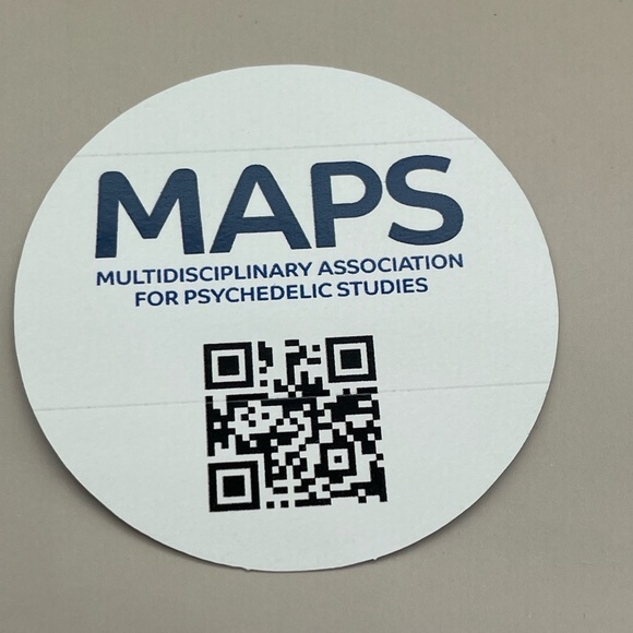 Maps.org Support Psychedelic Science Sticker, For Bundles Only - Picture 3 of 3
